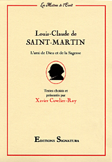 Xavier CUVELIER-ROY - Louis-Claude de SAINT-MARTIN L’ami de Dieu et de la Sagesse